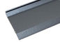 Grey Sand Blasting Color Aluminium Extrusion Profiles For Louver Door / Electric Rolling Shutter